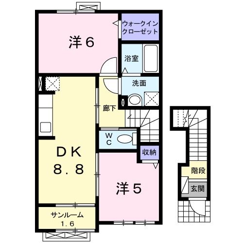 サンライズ・フィールドの間取り