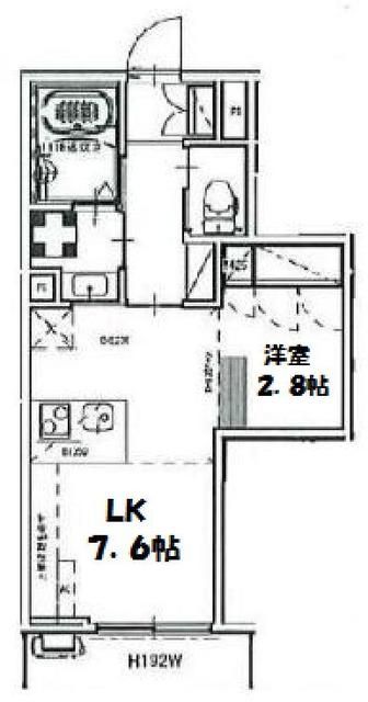 【ピースコート登戸IIの間取り】