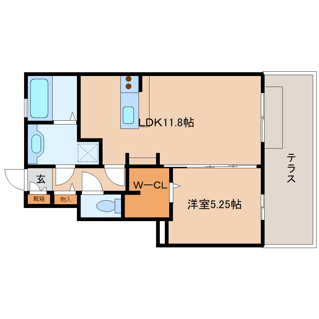 エスポワール　IIの間取り