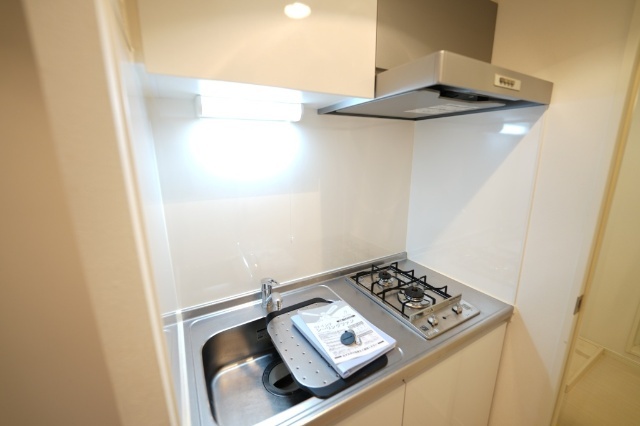 キッチン　二口ガスコンロ
