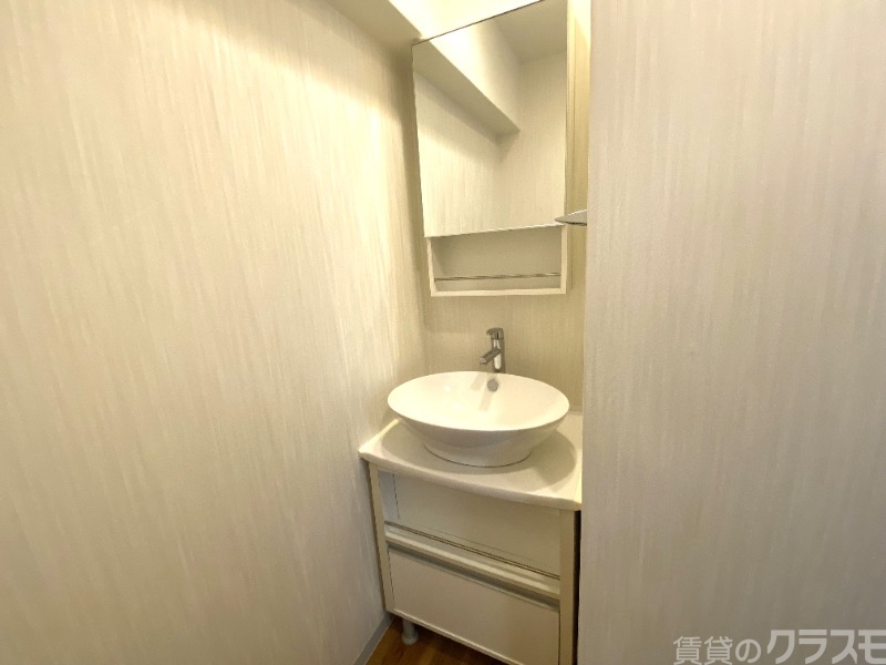 洗面設備　可愛い洗面台です＾＾