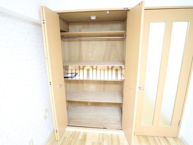収納　クローゼットです