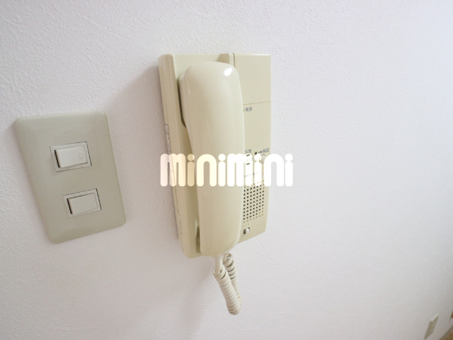 セキュリティ　インターホンです