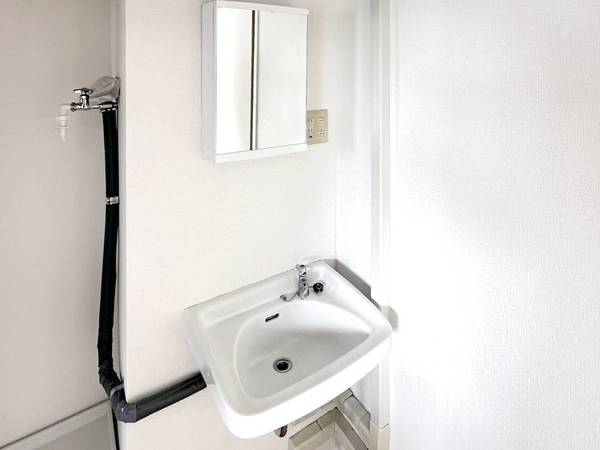 洗面設備　ビレッジハウスの同一物件・同一タイプの間取りの写真です