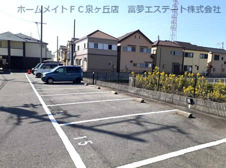 駐車場　駐車場があります