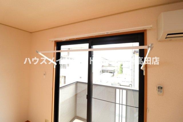 眺望　室内物干し