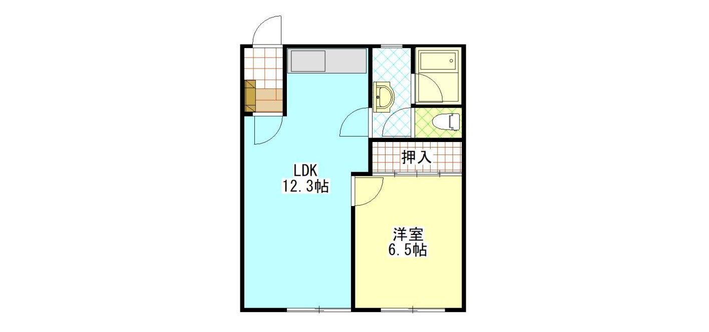 パープルタウンの間取り