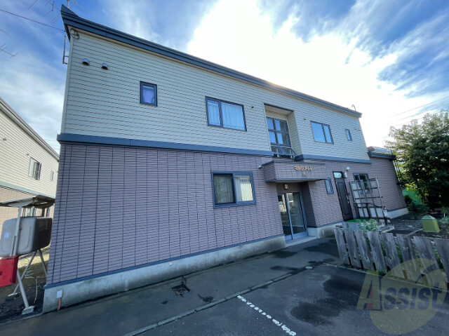 建物外観　札幌市北区篠路六条「マルシメ６４Ａ棟」
