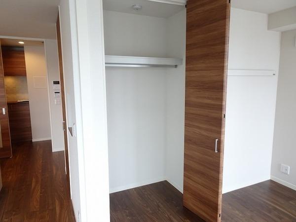 収納　クローゼット！