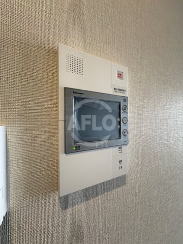 セキュリティ　プレサンス天王寺ヴィヴァン　モニター付きインターホン