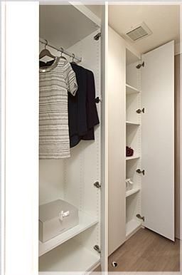 収納　クローゼット（イメージ図）