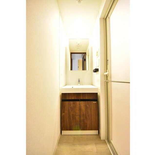 洗面設備　中はこのようになっています