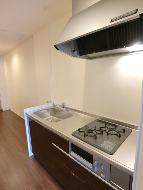 キッチン　★ガス２口グリル付きキッチン★