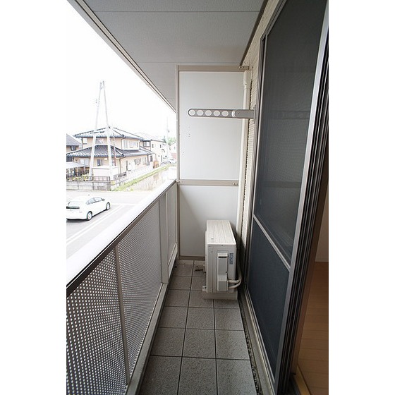 バルコニー　※写真は同型別室のものです。現況優先となります。