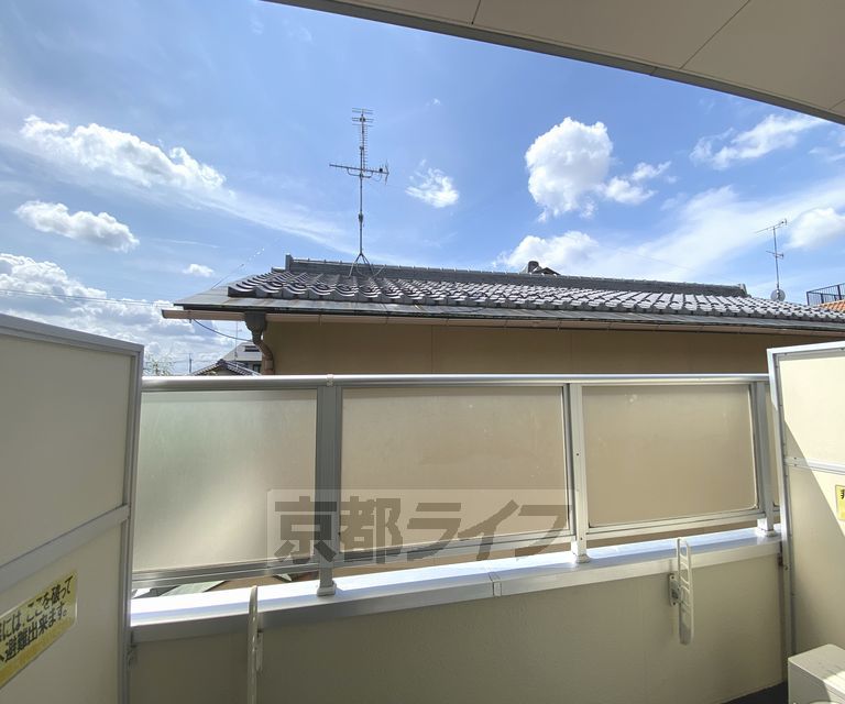 眺望　２０３号室からの眺望です。