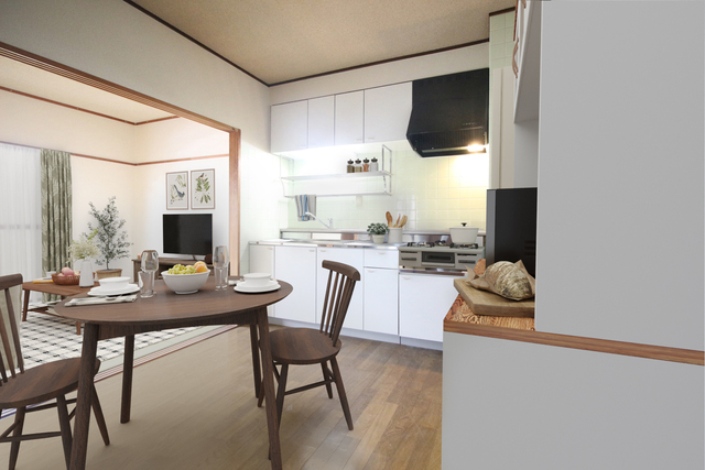 居室・リビング　※家具や小物はＣＧで加工しています