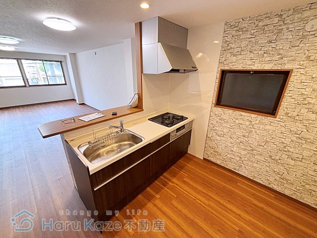 名鉄常滑線 豊田本町駅 徒歩4分 3階建 築48年のキッチン写真