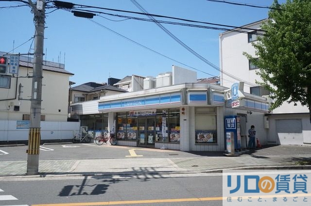 コンビニ　ローソン大阪経大北店（コンビニ）まで343m