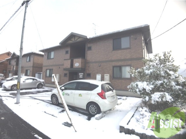 建物外観　仙台市泉区歩坂町「サンヒルズ松森」