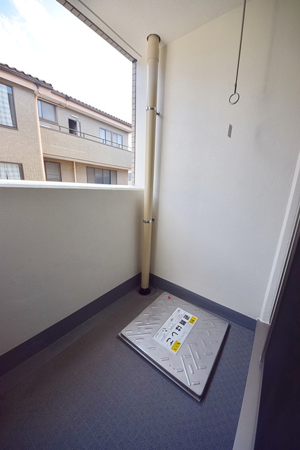 バルコニー　お洗濯もバッチリ