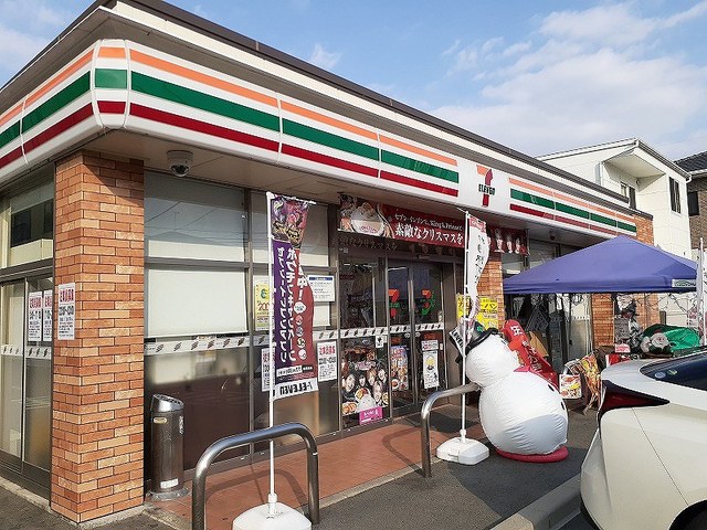 コンビニ　セブンイレブン上水前寺店（コンビニ）まで300m