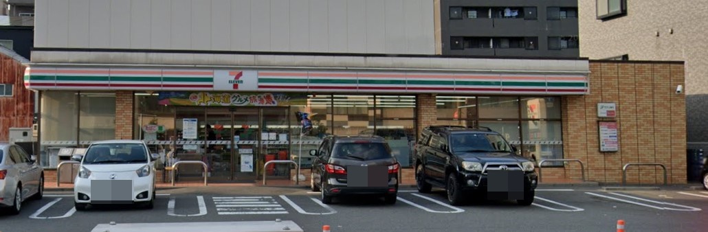 コンビニ　セブンイレブン 名古屋太閤通4丁目店（コンビニ）まで590m