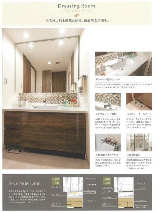 洗面設備　洗面所