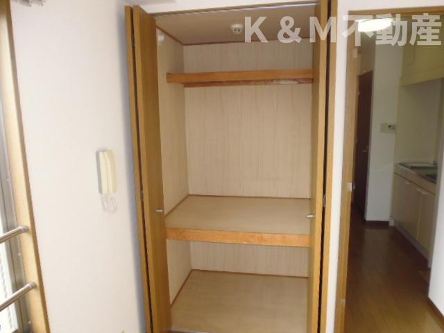 収納　専用の収納スペースです