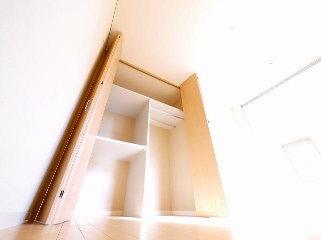 収納　ちょっとした収納スペースも充実しています