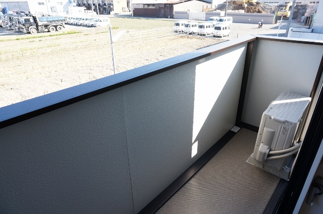 眺望　ベランダです。