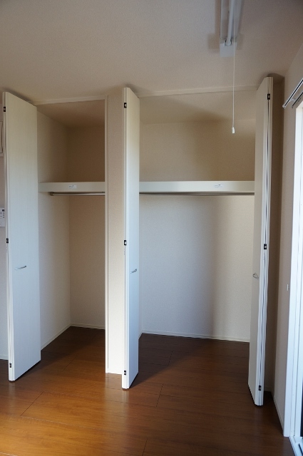 収納　クローゼットです。