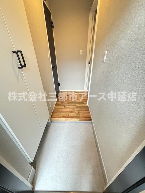 玄関　パールハイム河原