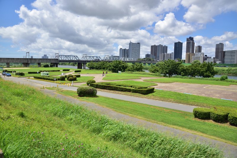 公園　多摩川丸子橋緑地（公園）まで981m
