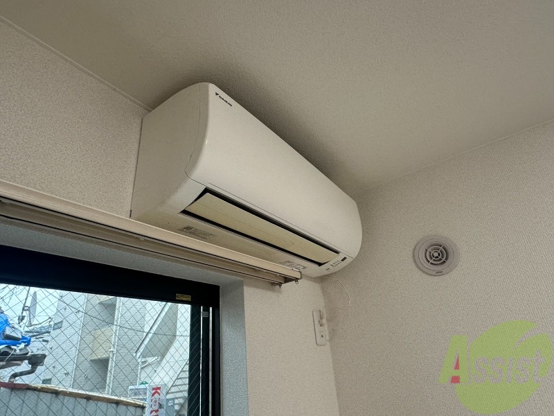その他設備　エアコンが設置済みです。入居後すぐに使用できます。