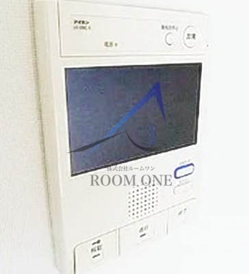 セキュリティ　モニター付きインターホンです。