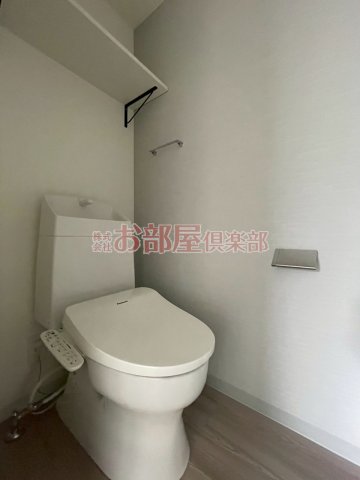 トイレ　ゆったりとした空間のトイレです