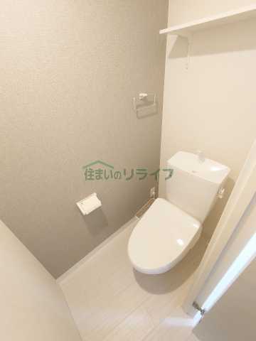 ＪＲ中央線 水道橋駅 徒歩2分 5階建 築1年のトイレ写真