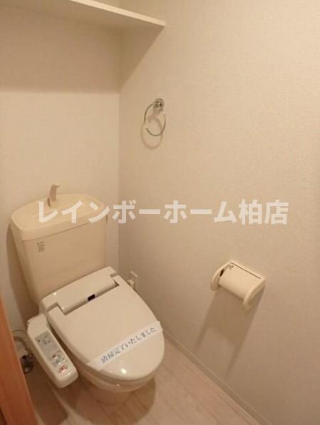 トイレ　ゆったりとした空間のトイレです