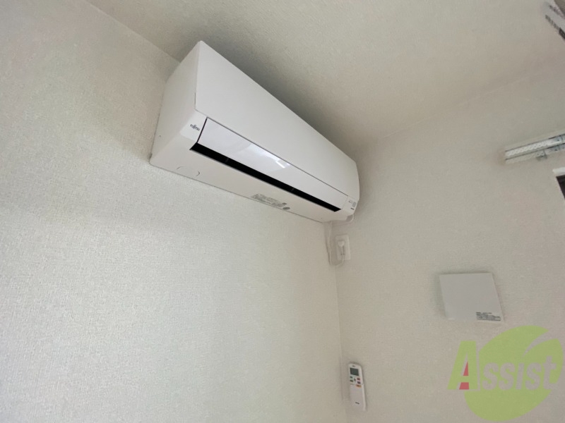 その他設備　エアコンが付いているので夏も冬も快適ですね～