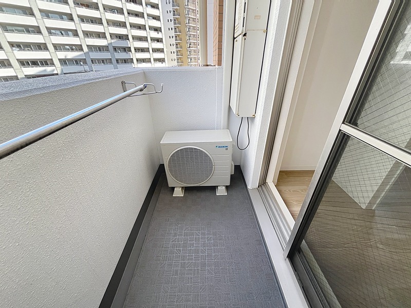 バルコニー　※別部屋の写真