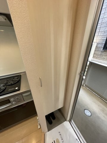 玄関　シューズボックスのある玄関