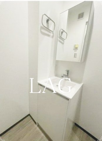 洗面設備　洗面台です。