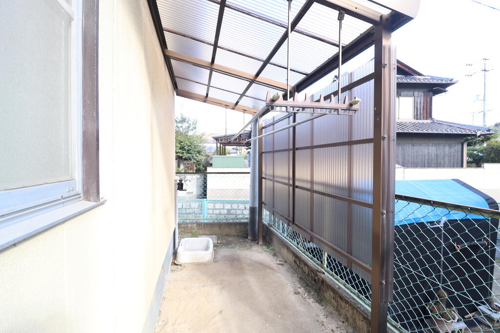 バルコニー　洗濯干し場★