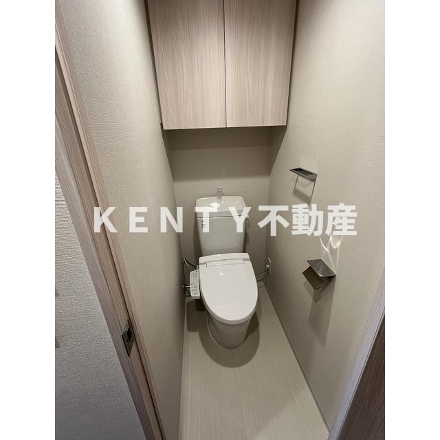 トイレ　ゆったりとした空間のトイレです
