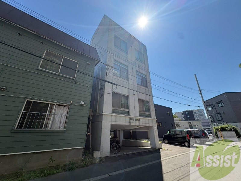 建物外観　札幌市中央区北６条「ＡＭＳ　ＳＴＡＧＥ」