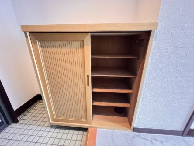 収納　シューズボックスです