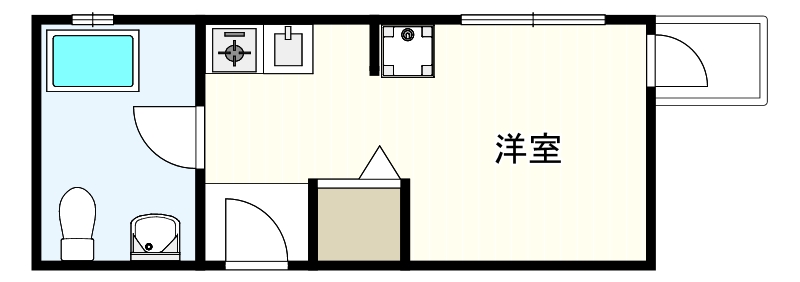 ロイヤル徳永の間取り写真