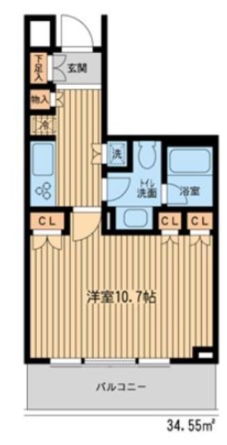 HF新横浜レジデンスの間取り写真
