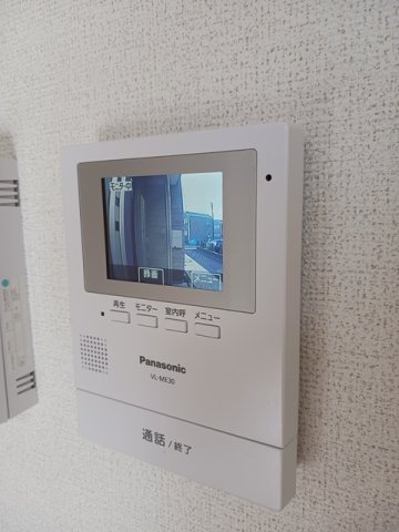 セキュリティ　モニター付きインターホンです