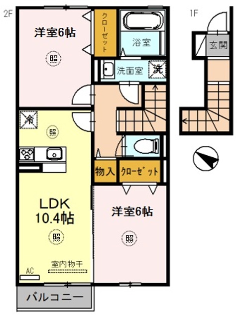 KOURAI GREENの間取り写真